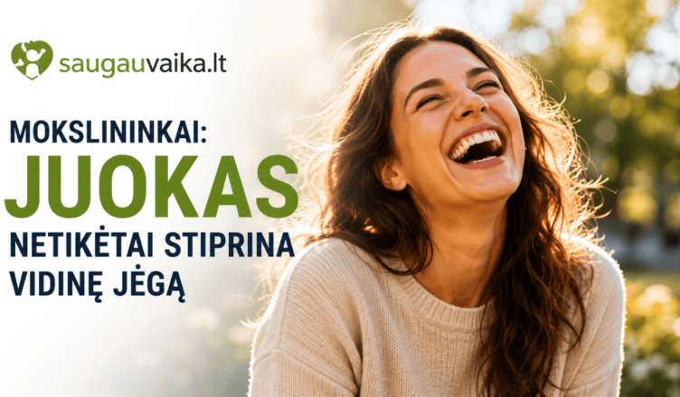 neuromokslininkai juokas skausmingomis akimirkomis netiketai stiprina vidine jega